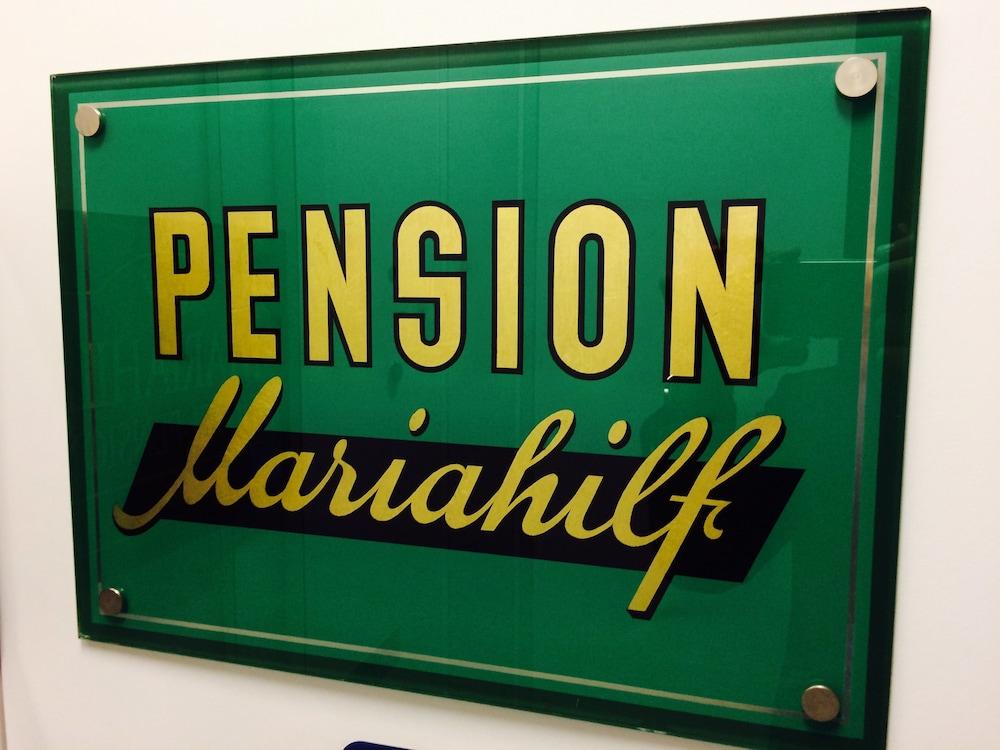 Pension Hotel Mariahilf Wien Exteriör bild