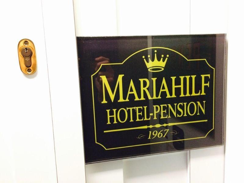 Pension Hotel Mariahilf Wien Exteriör bild